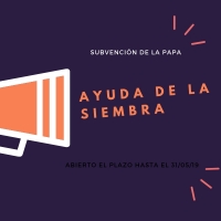 AYUDA A LA SIEMBRA